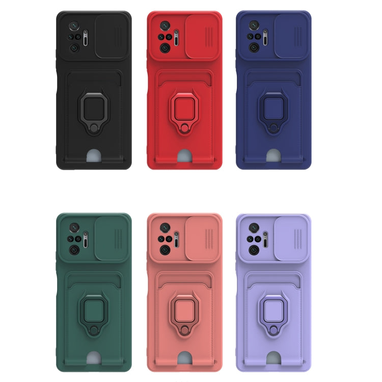 For Xiaomi Redmi Note 10 Pro Sliding Camera Cover Design TPU Phone Case