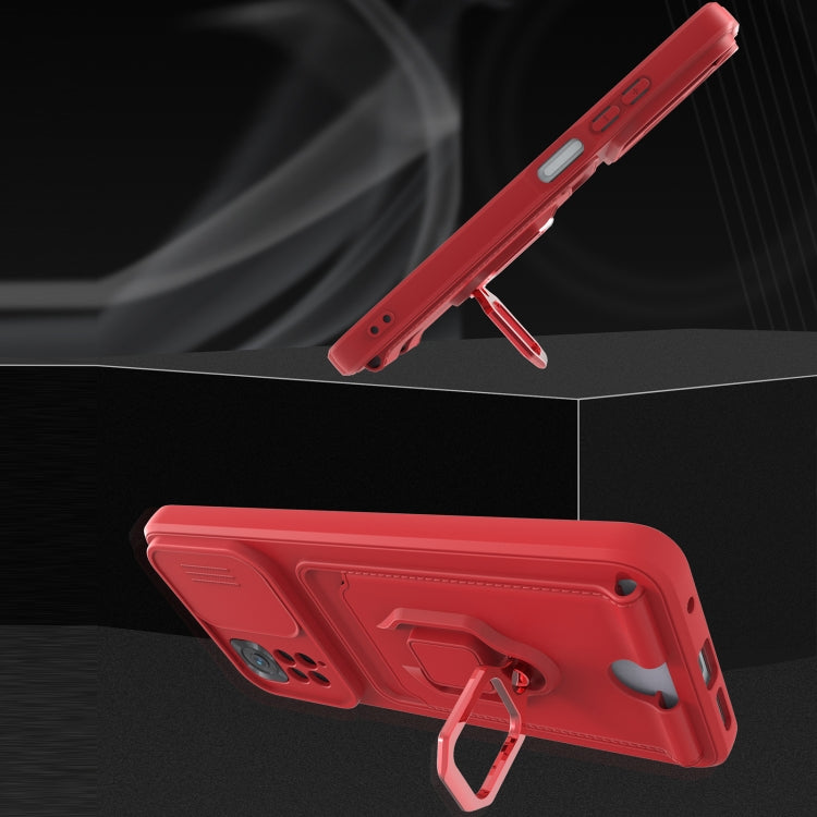 For Xiaomi Redmi Note 11S Global Sliding Camera Cover Design TPU Phone Case