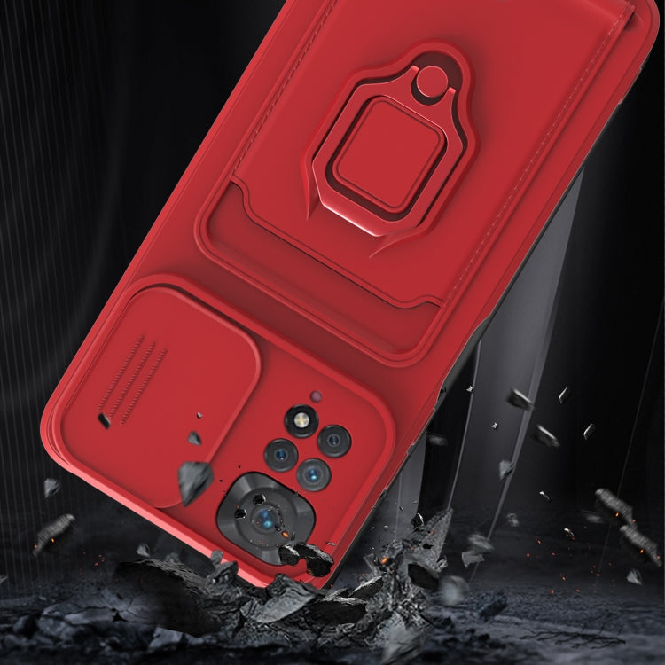 For Xiaomi Redmi Note 11S Global Sliding Camera Cover Design TPU Phone Case