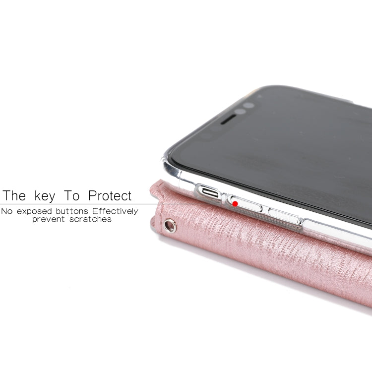 For iPhone 11 Ultra-thin Tree Texture Horizontal Flip TPU + PU Leather Case, with Card Slots & Holder & Lanyard
