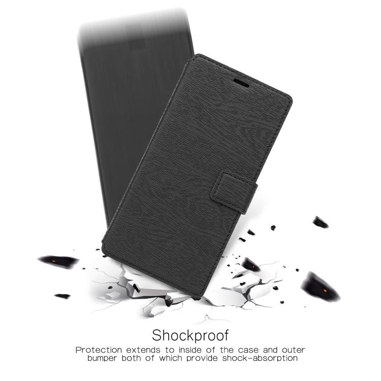 For iPhone 11 Pro Max Ultra-thin Tree Texture Horizontal Flip TPU + PU Leather Case, with Card Slots & Holder & Lanyard