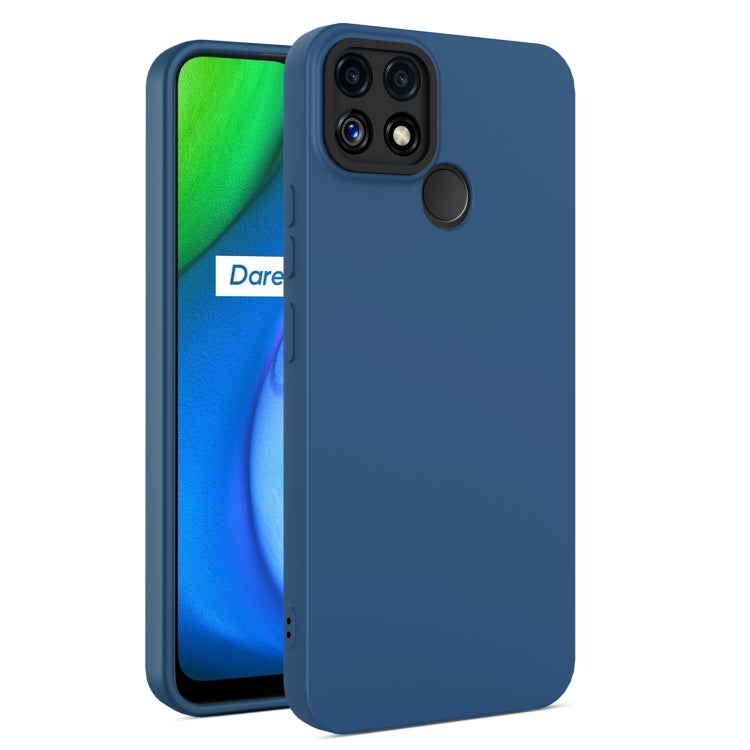 For OPPO Realme C12 / C25 Eagle Eye Lens Oily Feel TPU + PC Phone Case
