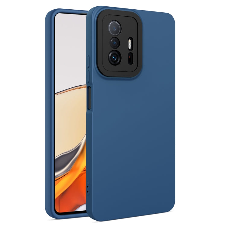 For Xiaomi Mi 11T / 11T Pro Eagle Eye Lens Oily Feel TPU + PC Phone Case