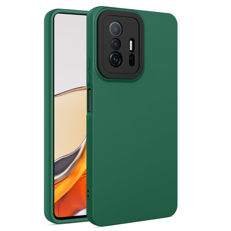 For Xiaomi Mi 11T / 11T Pro Eagle Eye Lens Oily Feel TPU + PC Phone Case