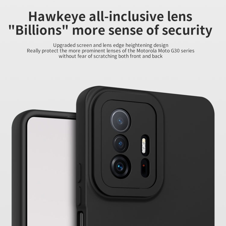 For Xiaomi Mi 11T / 11T Pro Eagle Eye Lens Oily Feel TPU + PC Phone Case