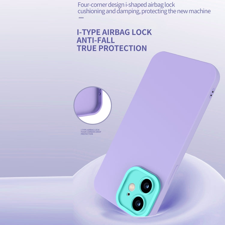 For iPhone 12 Eagle Eye Lens Oily Feel TPU + PC Phone Case