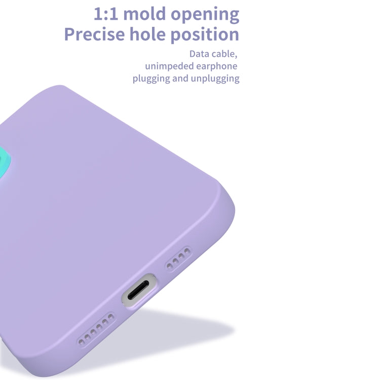 For iPhone 12 Eagle Eye Lens Oily Feel TPU + PC Phone Case