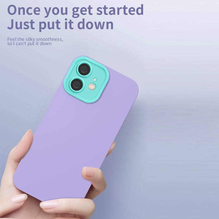 For iPhone 12 Eagle Eye Lens Oily Feel TPU + PC Phone Case