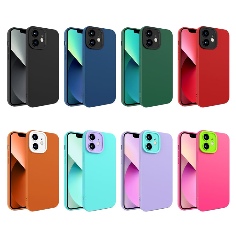 For iPhone 12 Eagle Eye Lens Oily Feel TPU + PC Phone Case