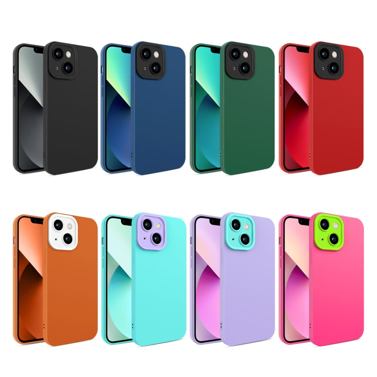 For iPhone 13 Eagle Eye Lens Oily Feel TPU + PC Phone Case