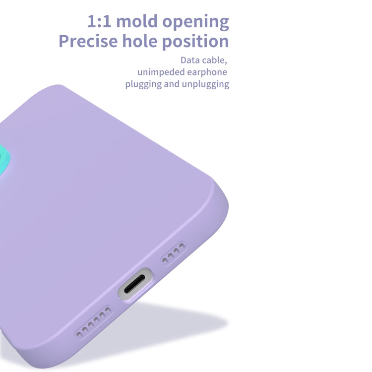 For iPhone 13 Eagle Eye Lens Oily Feel TPU + PC Phone Case