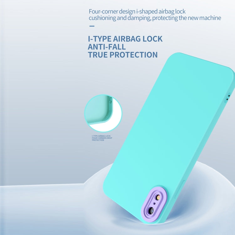 Eagle Eye Lens Oily Feel TPU + PC Phone Case For iPhone XR