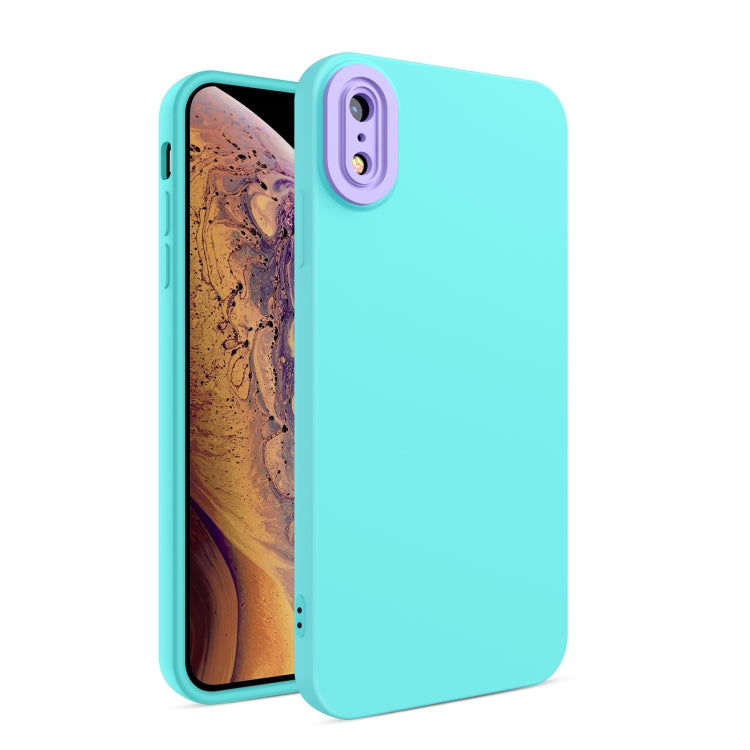 Eagle Eye Lens Oily Feel TPU + PC Phone Case For iPhone XR