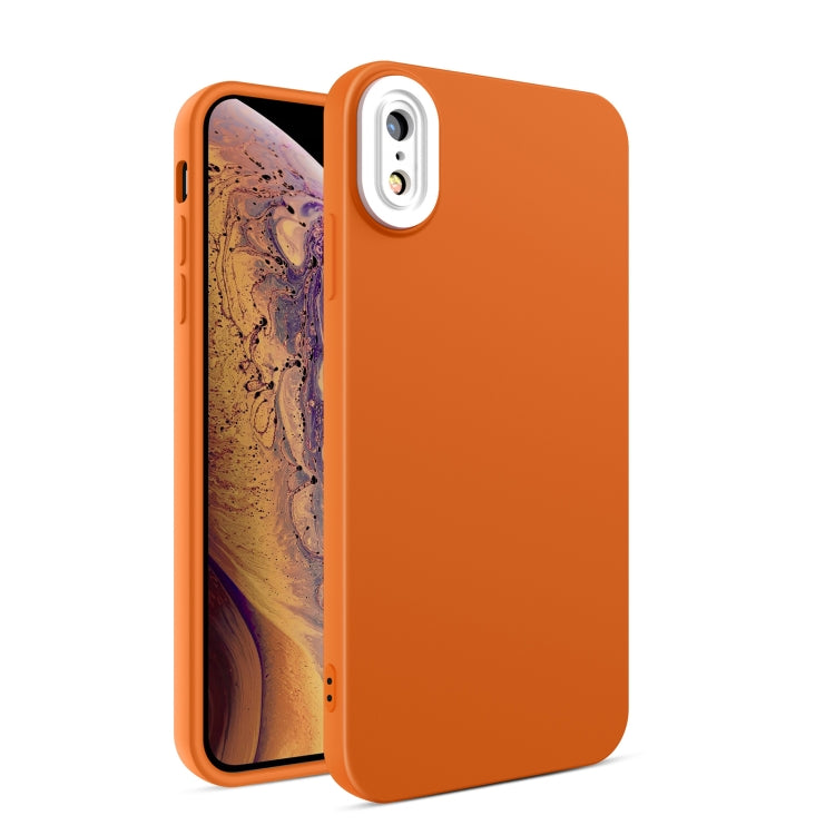 Eagle Eye Lens Oily Feel TPU + PC Phone Case For iPhone XR