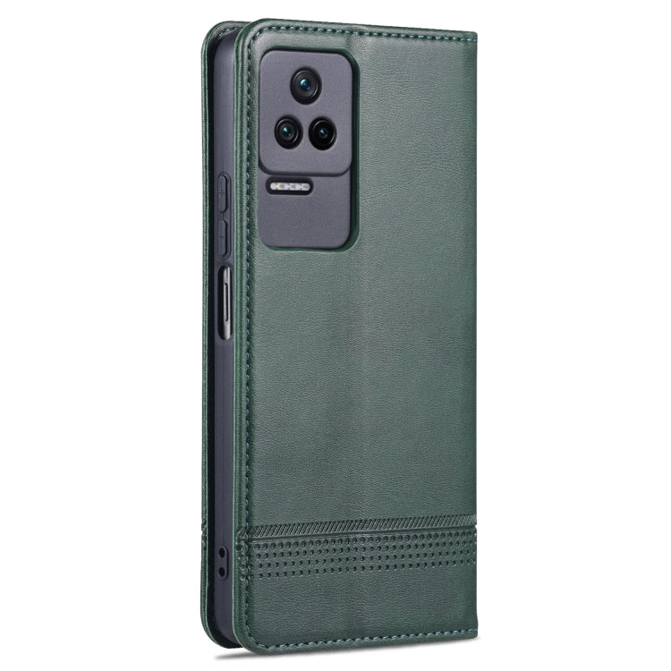 For Xiaomi Redmi K50 / K50 Pro AZNS Magnetic Calf Texture Leather Phone Case