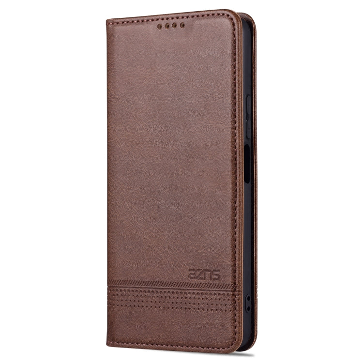 For Xiaomi Redmi K50 / K50 Pro AZNS Magnetic Calf Texture Leather Phone Case