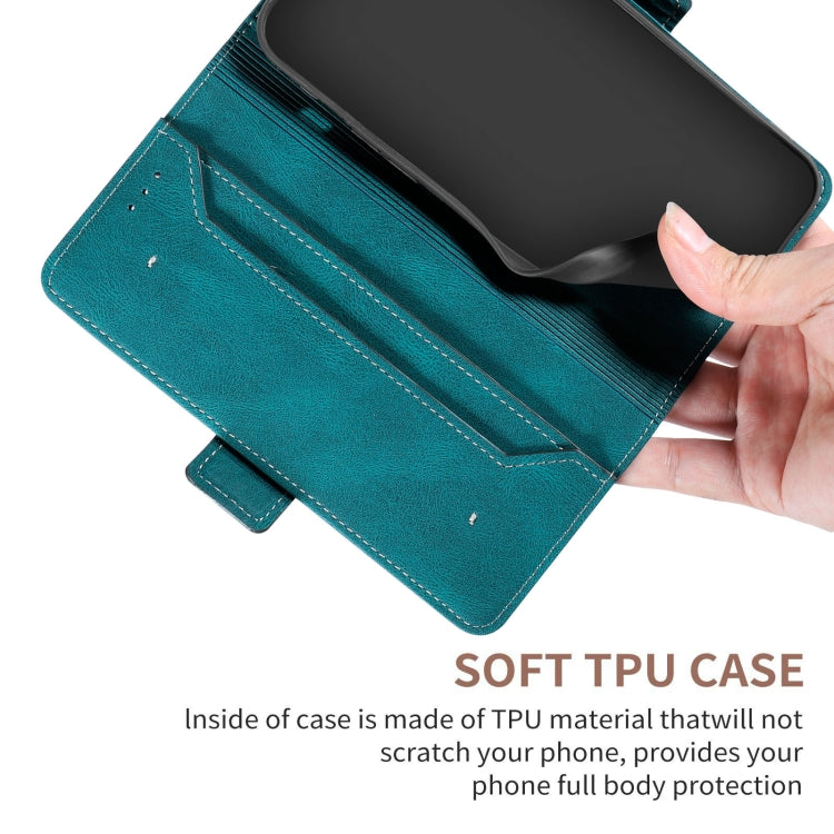 For iPhone 13 Stitching Magnetic RFID Leather Case