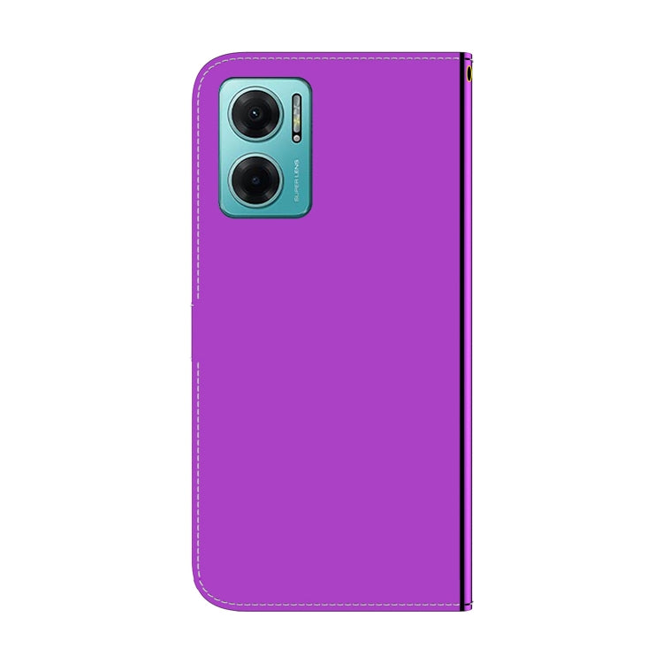 For Xiaomi Redmi Note 11E / Redmi 10 5G Imitated Mirror Surface Leather Phone Case