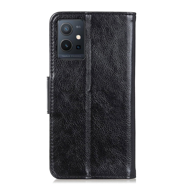 For vivo Y75 5G Foreign/T1 5G Foreign/Y55 5G Foreign Nappa Texture Leather Phone Case
