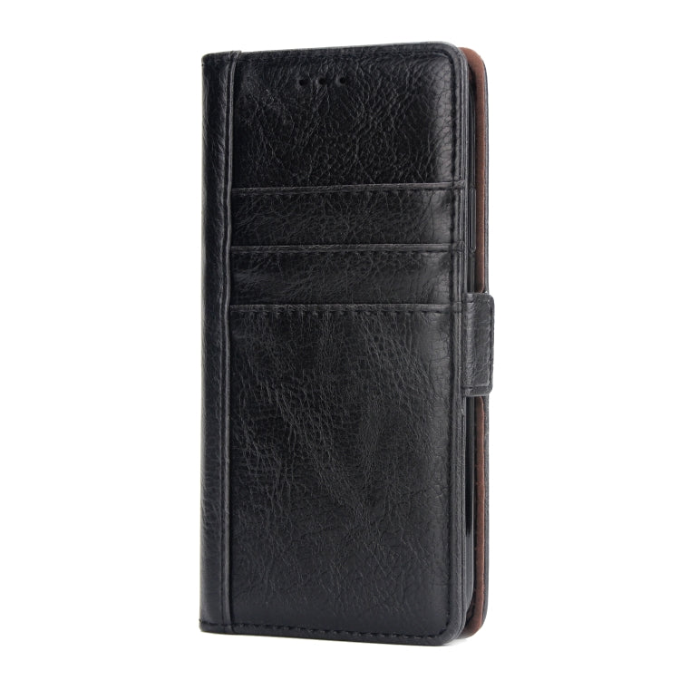 For iPhone XR External Three Card Slots Leather Texture Horizontal Flip TPU + PU Case with Card Slots & Holder & Wallet