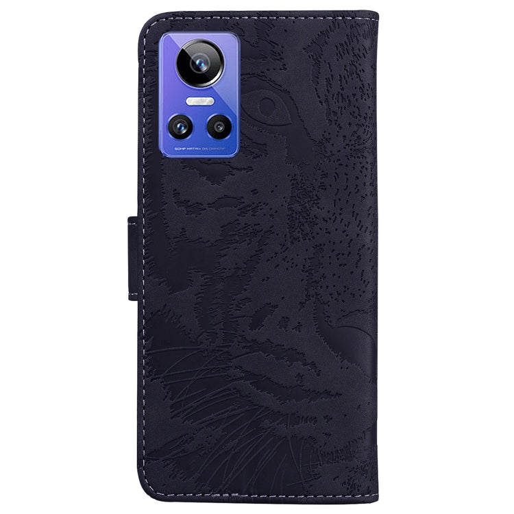 For OPPO Realme GT Neo3 Tiger Embossing Pattern Leather Phone Case