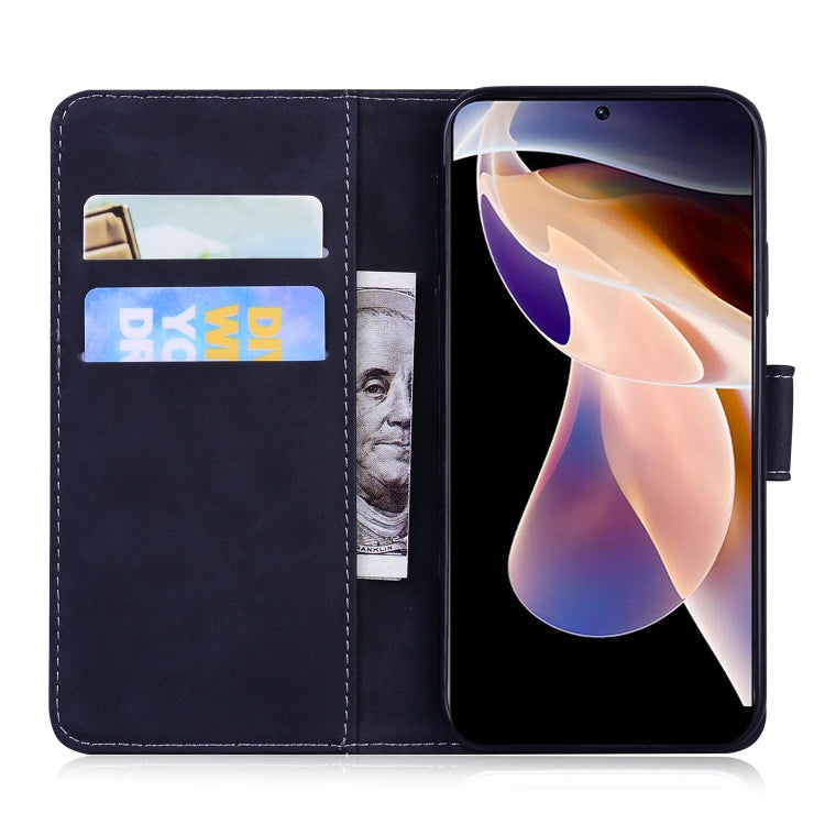 For Xiaomi Redmi Note 11 Pro / Note 11 Pro+ 5G Skin Feel Pure Color Flip Leather Phone Case