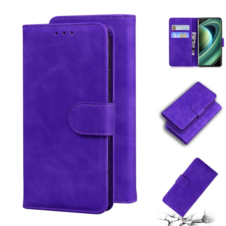 For Xiaomi Mi 10 Ultra Skin Feel Pure Color Flip Leather Phone Case