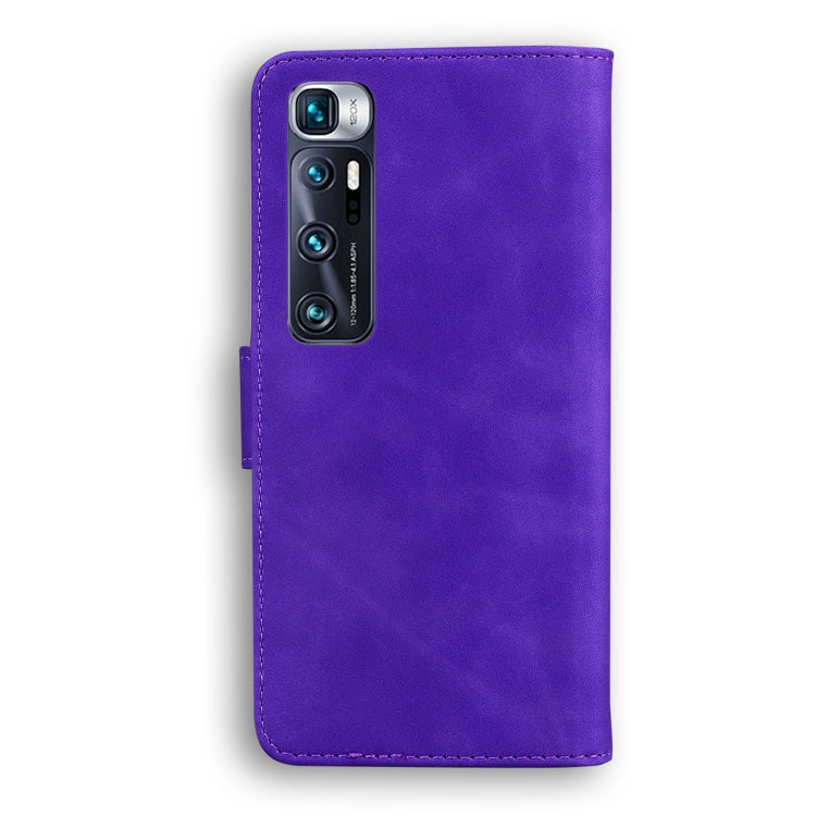 For Xiaomi Mi 10 Ultra Skin Feel Pure Color Flip Leather Phone Case