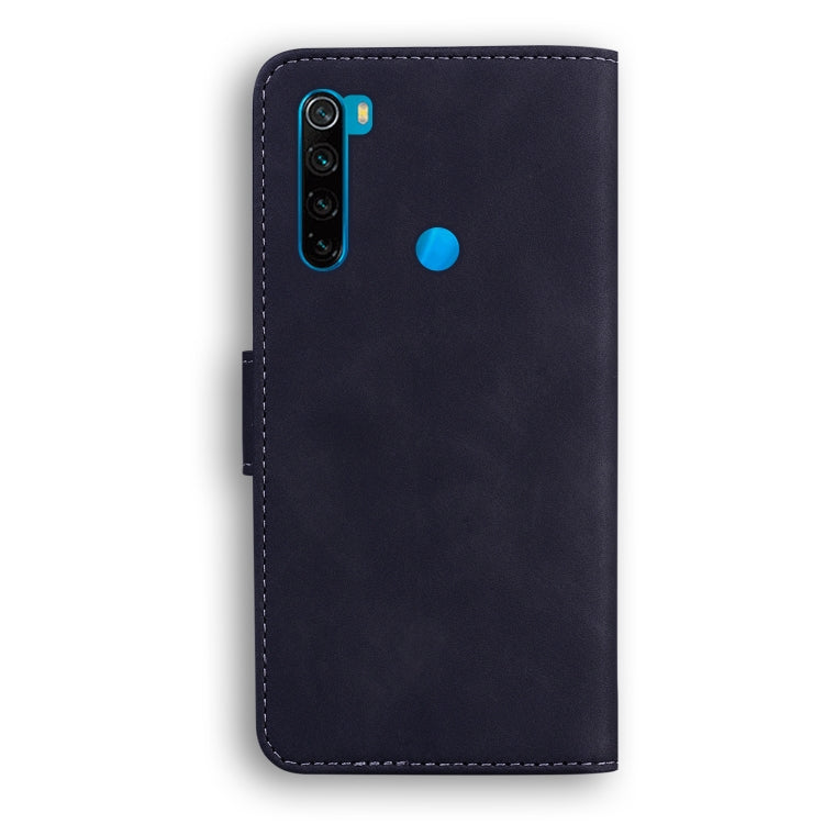 For Xiaomi Redmi Note 8 Skin Feel Pure Color Flip Leather Phone Case
