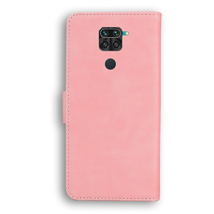 For Xiaomi Redmi Note 9 / 10X 4G Skin Feel Pure Color Flip Leather Phone Case