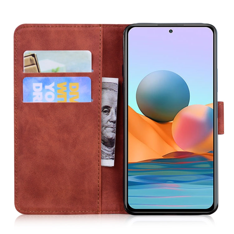 For Xiaomi Redmi Note 10 Pro / Note 10 Pro Max Skin Feel Pure Color Flip Leather Phone Case