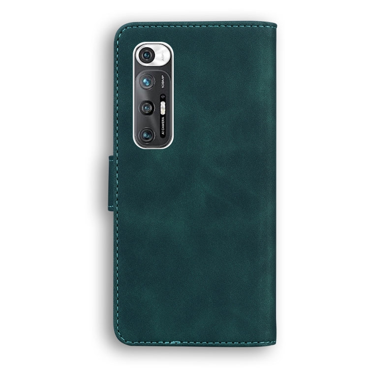 For Xiaomi Mi 10S Skin Feel Pure Color Flip Leather Phone Case