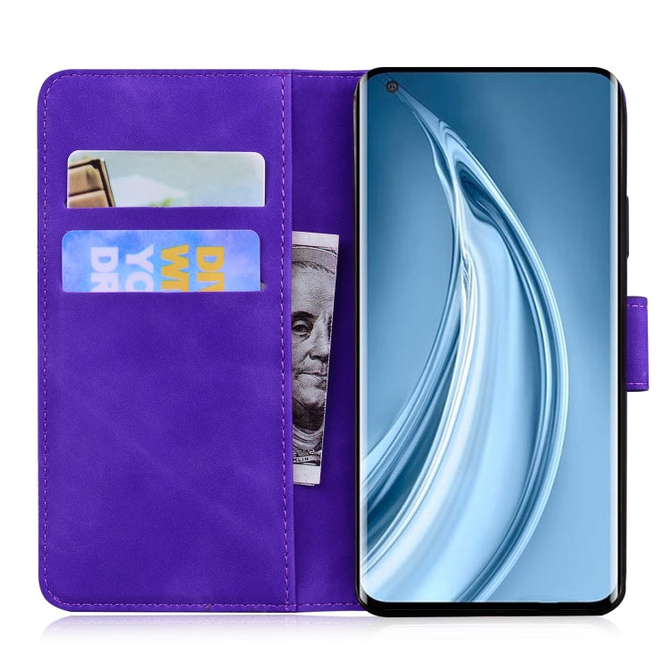 For Xiaomi Mi 10S Skin Feel Pure Color Flip Leather Phone Case