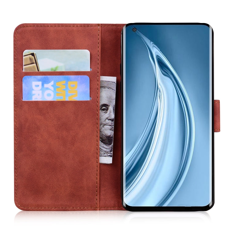 For Xiaomi Mi 10S Skin Feel Pure Color Flip Leather Phone Case