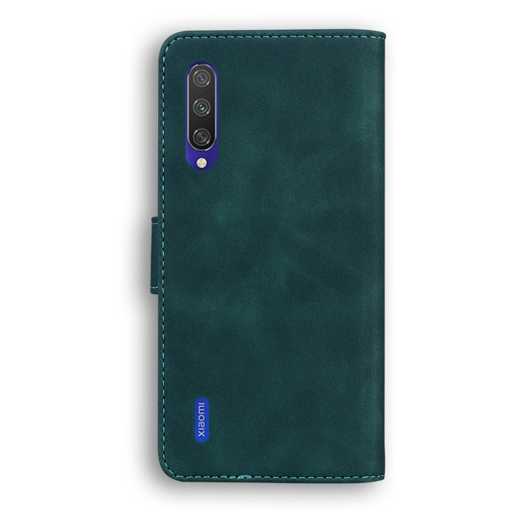 For Xiaomi Mi CC9e / A3 Skin Feel Pure Color Flip Leather Phone Case