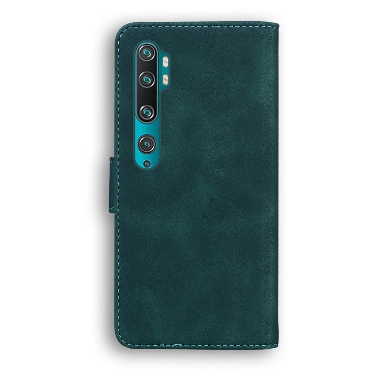 For Xiaomi Mi CC9 Pro / Note 10 / Note 10 Pro Skin Feel Pure Color Flip Leather Phone Case