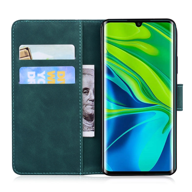 For Xiaomi Mi CC9 Pro / Note 10 / Note 10 Pro Skin Feel Pure Color Flip Leather Phone Case