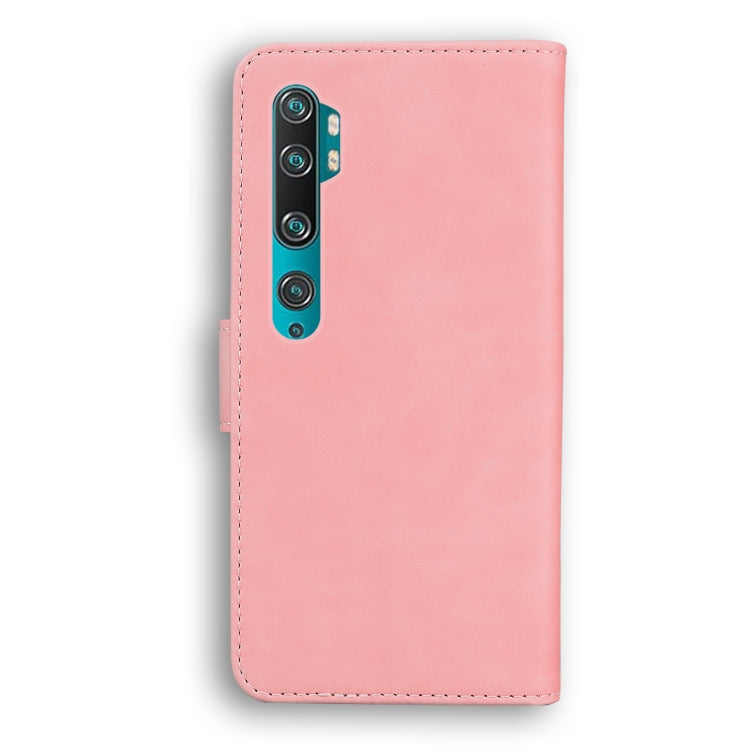 For Xiaomi Mi CC9 Pro / Note 10 / Note 10 Pro Skin Feel Pure Color Flip Leather Phone Case
