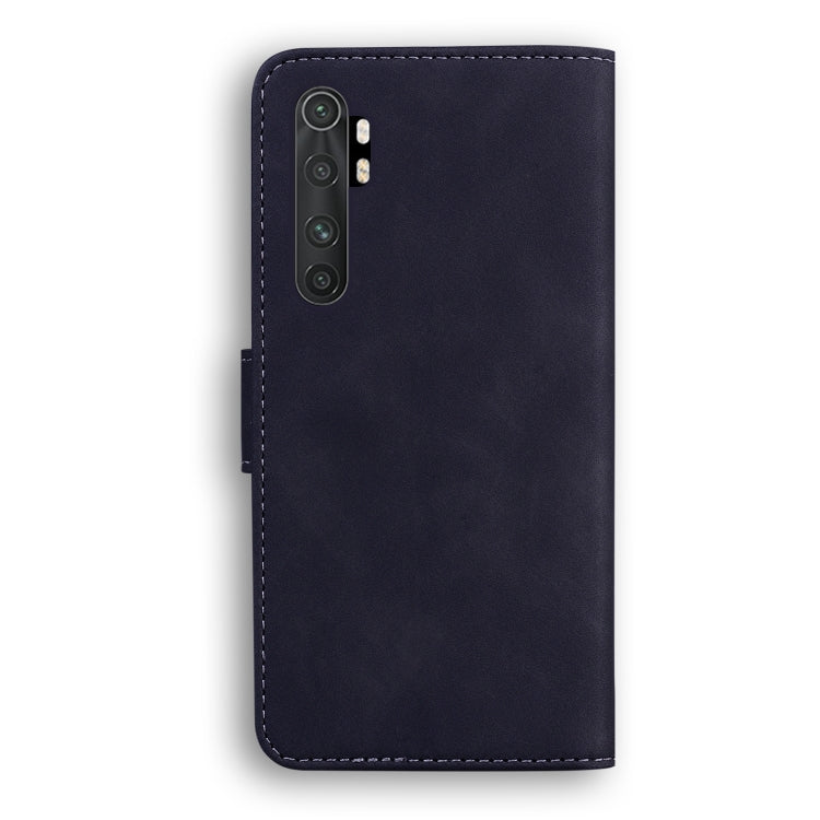 For Xiaomi Mi Note 10 Lite Skin Feel Pure Color Flip Leather Phone Case