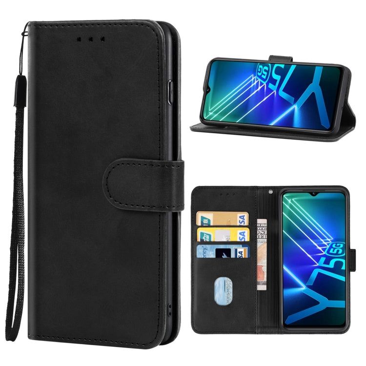 Leather Phone Case For vivo Y75 5G