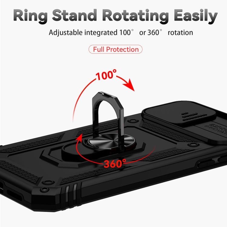 For iPhone XR Sliding Camshield Holder Phone Case