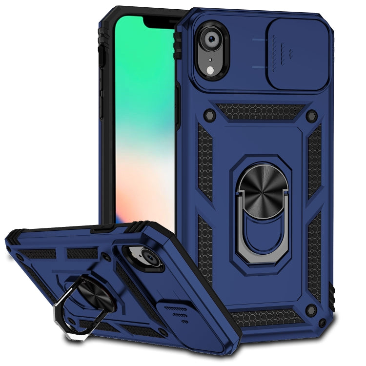 For iPhone XR Sliding Camshield Holder Phone Case