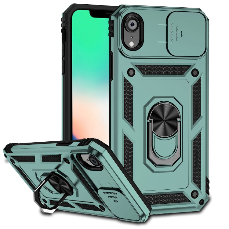 For iPhone XR Sliding Camshield Holder Phone Case