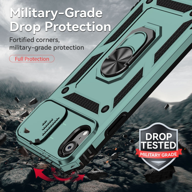 For iPhone XR Sliding Camshield Holder Phone Case