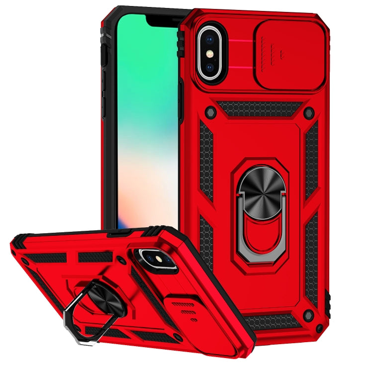 For iPhone X / XS Sliding Camshield Holder Phone Case