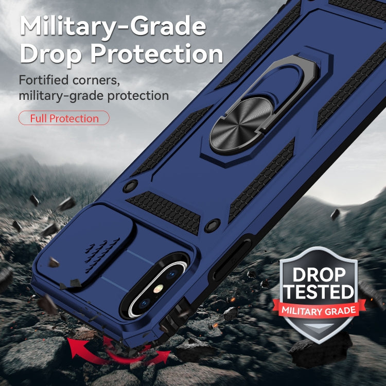 For iPhone X / XS Sliding Camshield Holder Phone Case