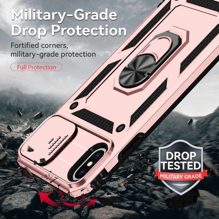 For iPhone X / XS Sliding Camshield Holder Phone Case