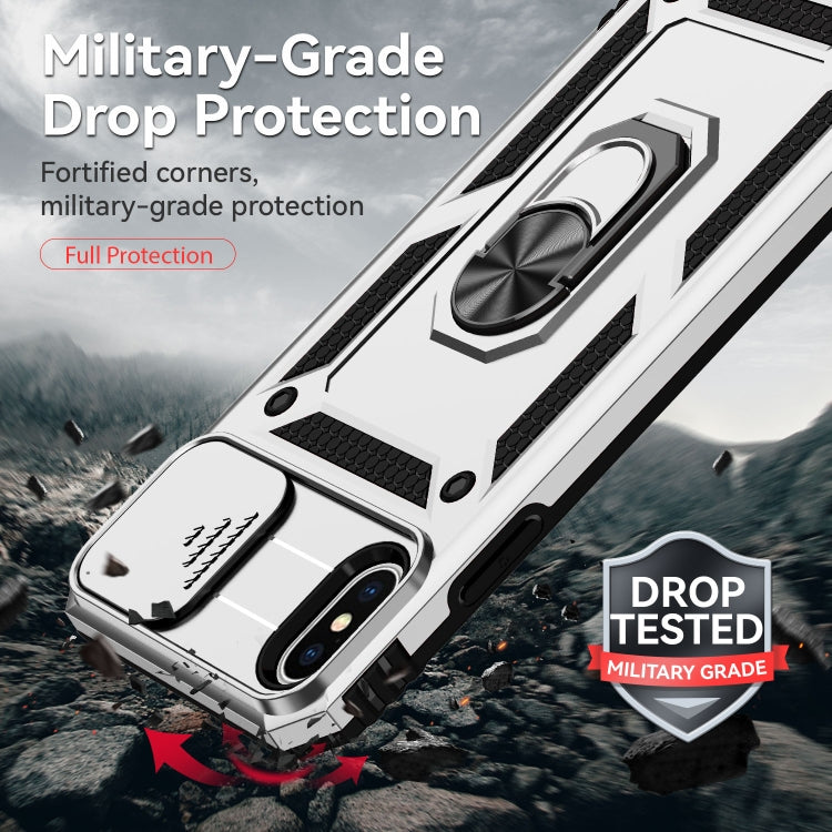 For iPhone X / XS Sliding Camshield Holder Phone Case