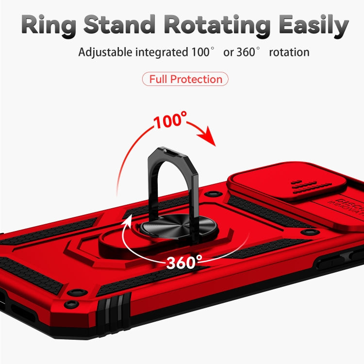 For iPhone XS Max Sliding Camshield Holder Phone Case