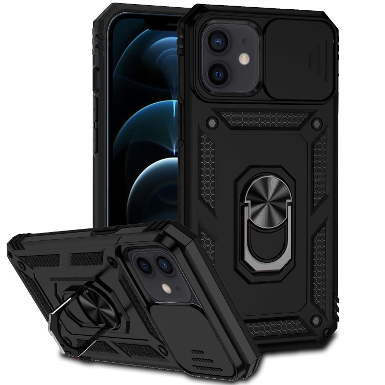 For iPhone 12 mini Sliding Camshield Holder Phone Case